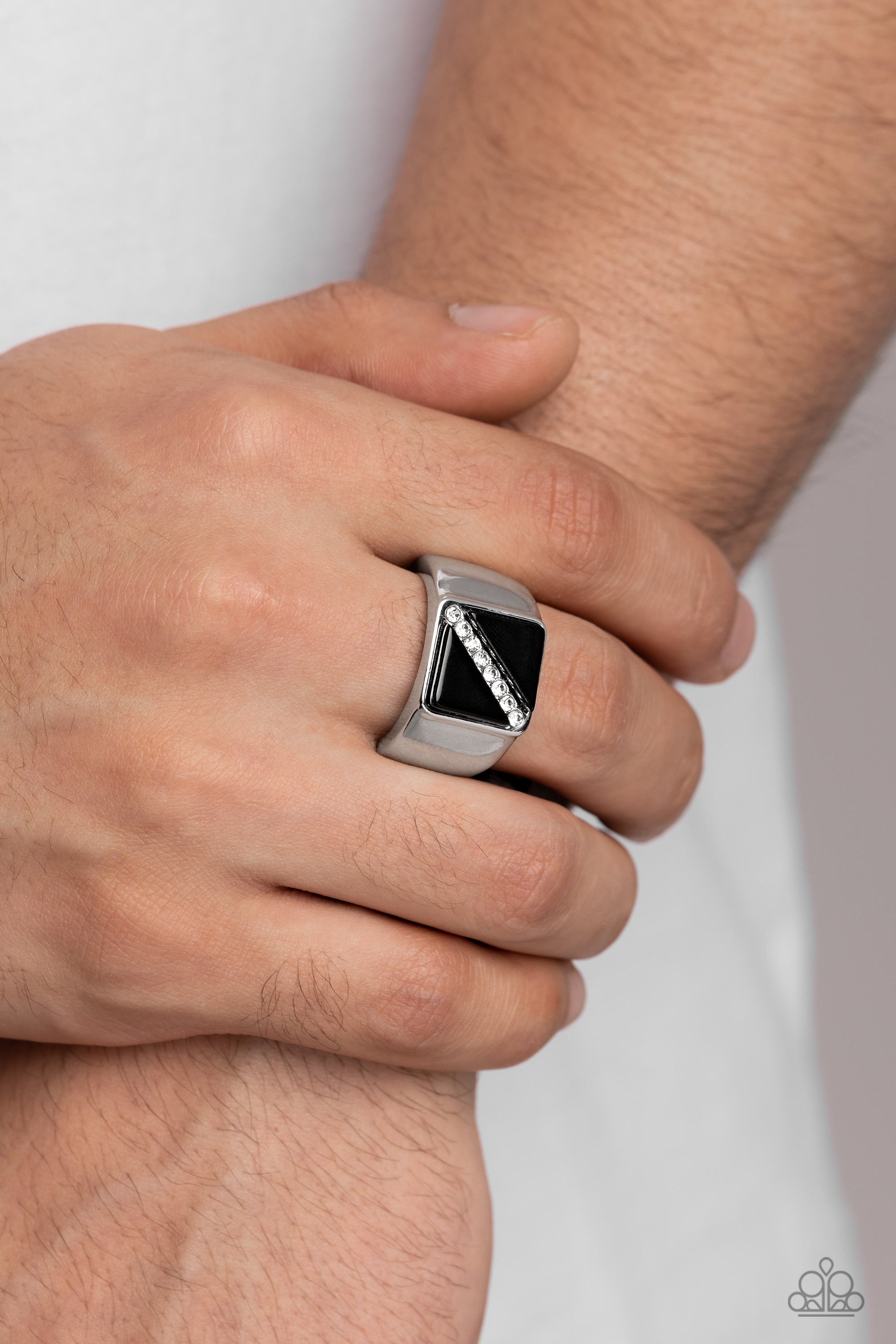 Paparazzi Diagonally Dominant Mens Rings