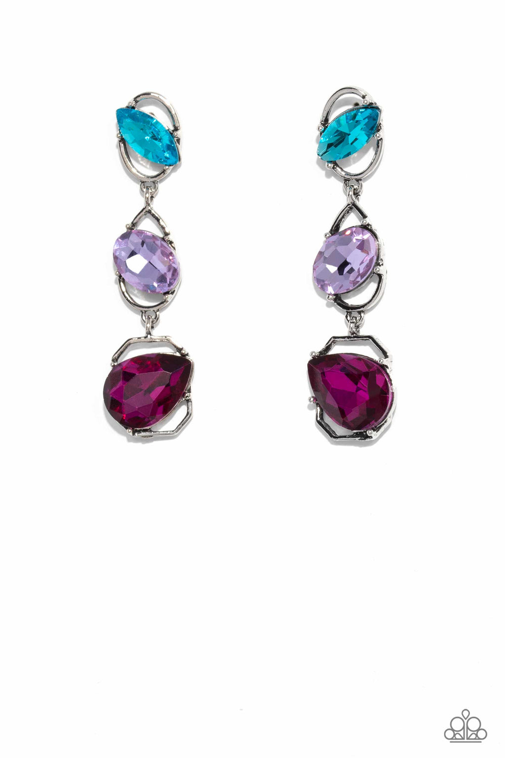 Paparazzi Dimensional Dance Earrings
