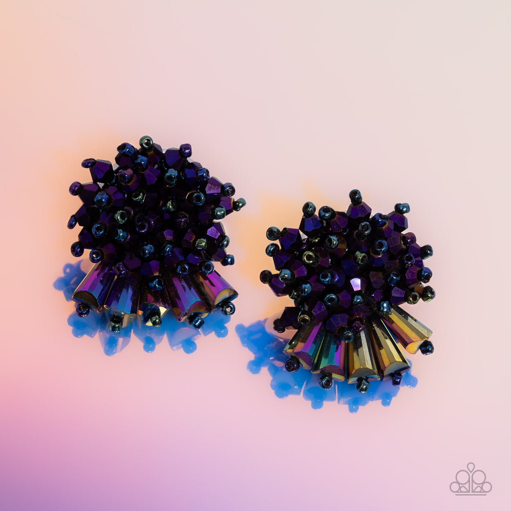Paparazzi Streamlined Sass Post Earrings