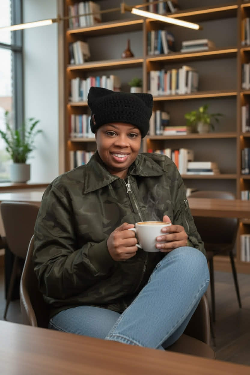 Miss Kitty Kat Ear Beanie