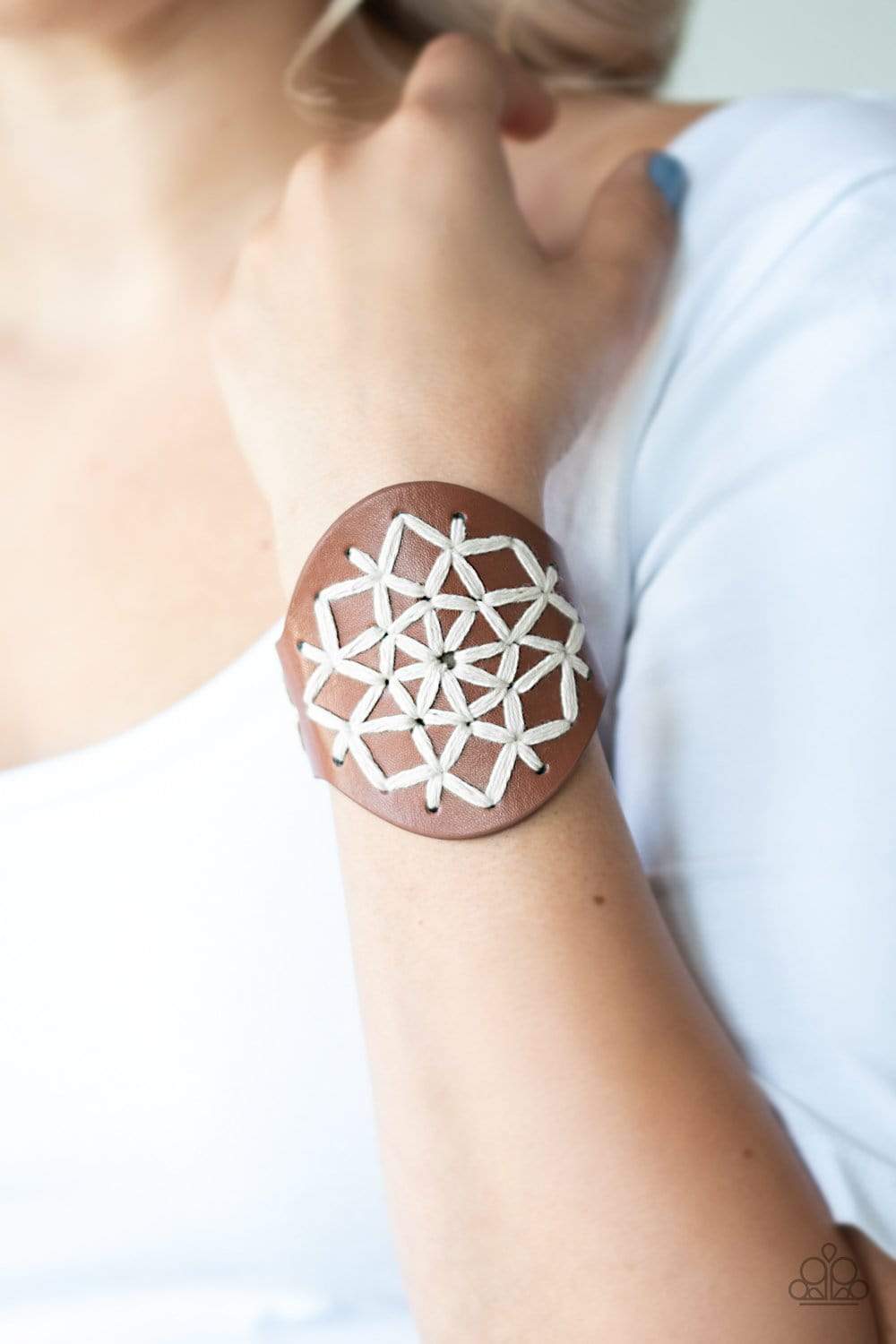 A Cross-Stitch In Time Wrap & Snap Bracelets #603