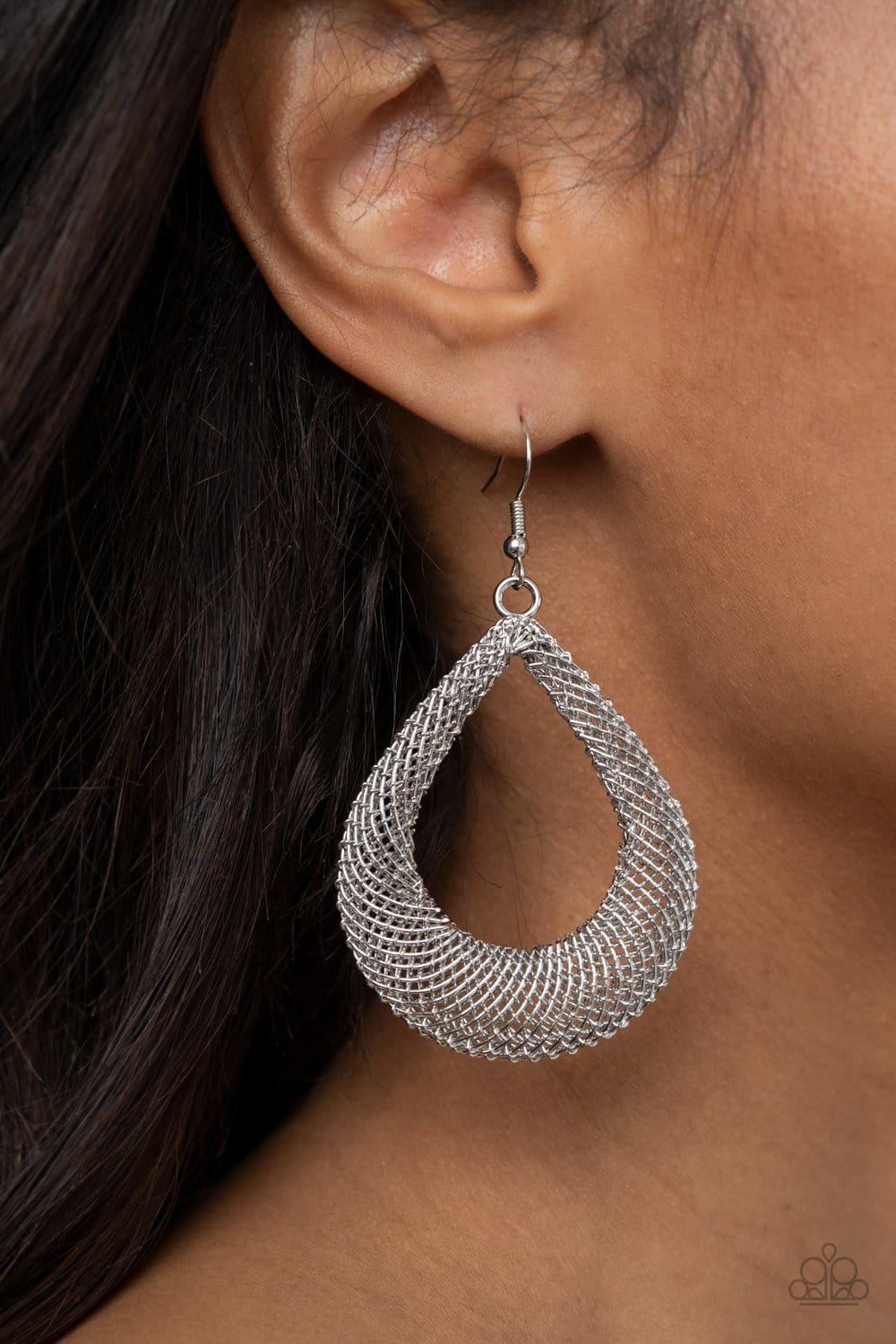 Paparazzi A Hot MESH Earrings