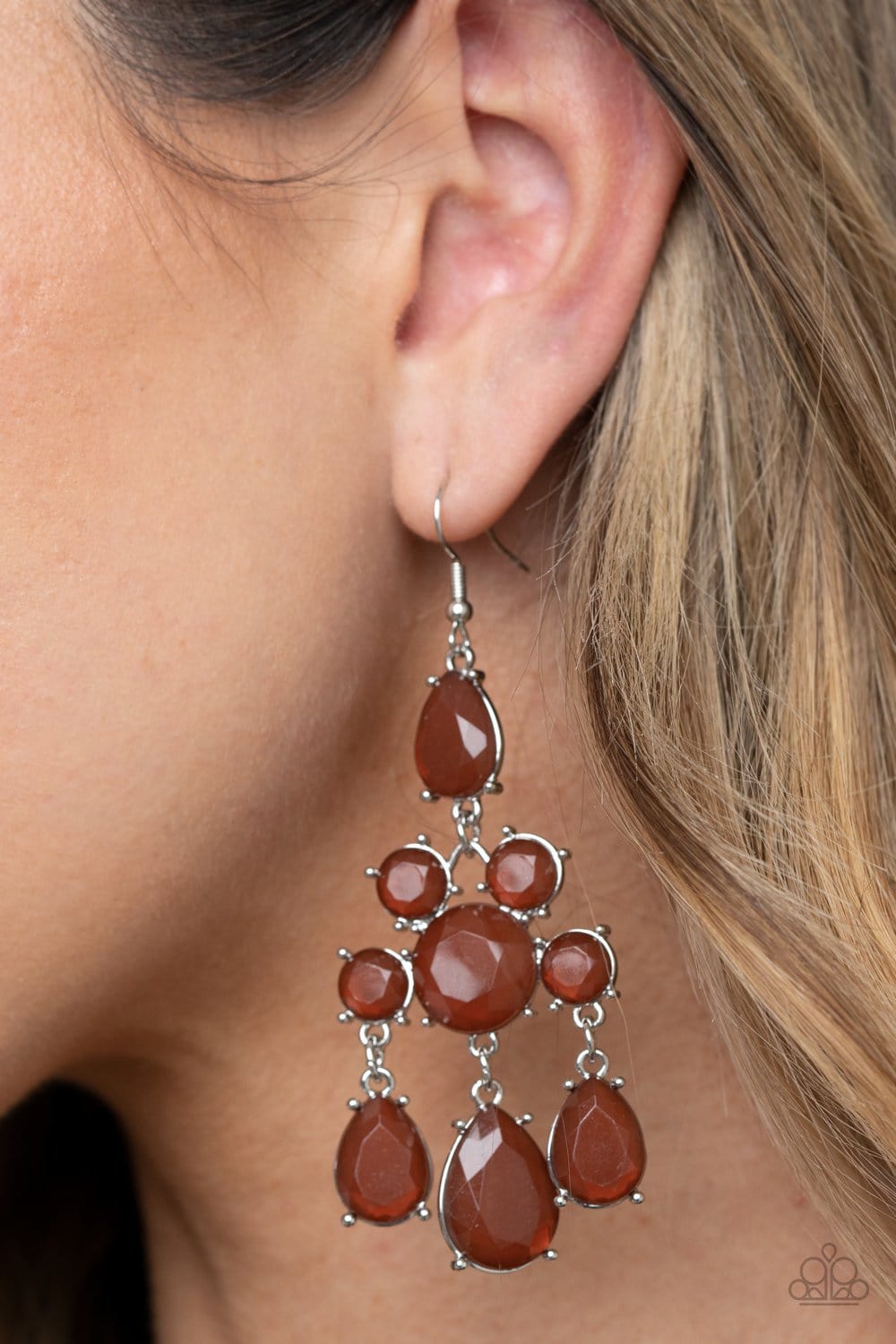 Paparazzi Afterglow Glamour Earrings