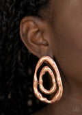 Ancient Ruins Post Earrings #887