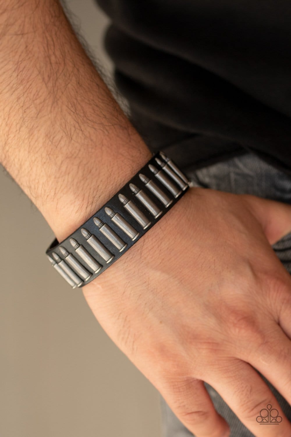 Paparazzi Armed and Dangerous Mens Snap Bracelets
