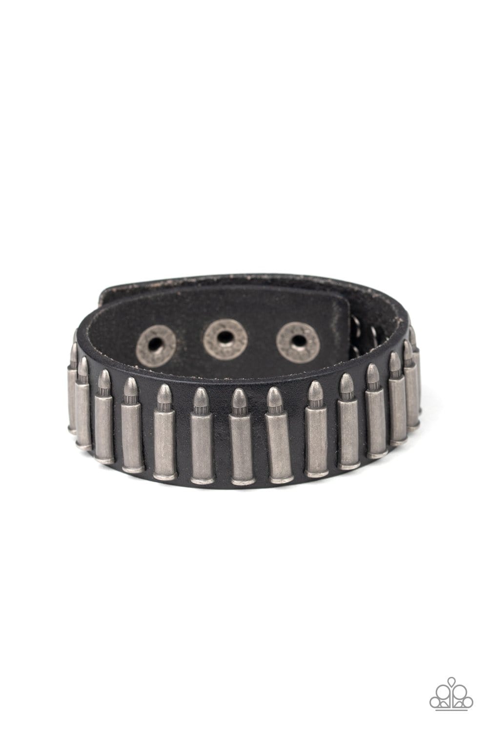 Paparazzi Armed and Dangerous Mens Snap Bracelets