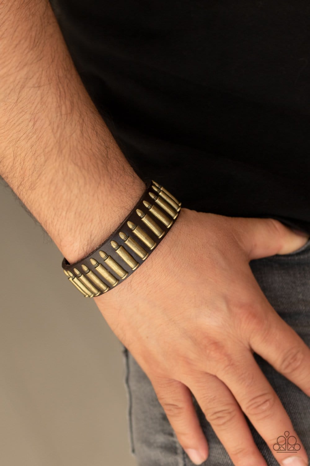 Paparazzi Armed and Dangerous Mens Snap Bracelets