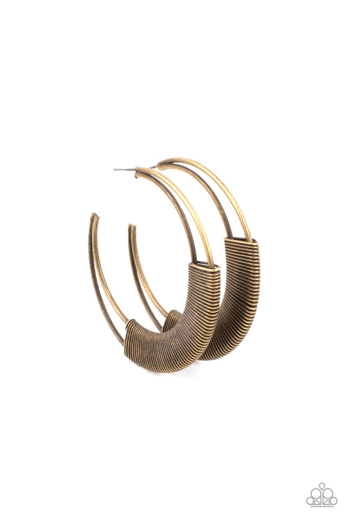 Artisan Attitude Hoop Earrings #799