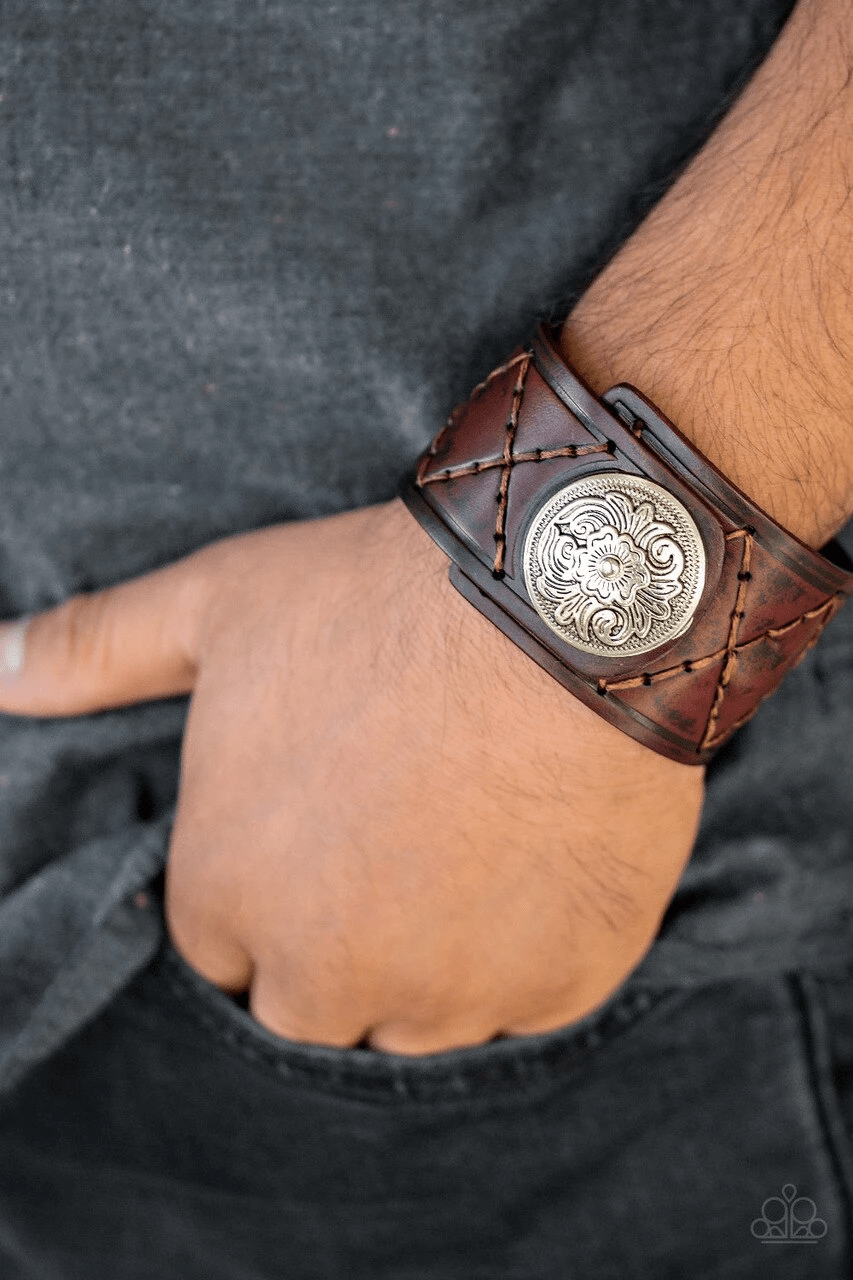 Paparazzi Badlands Bandit Mens Snap Bracelets