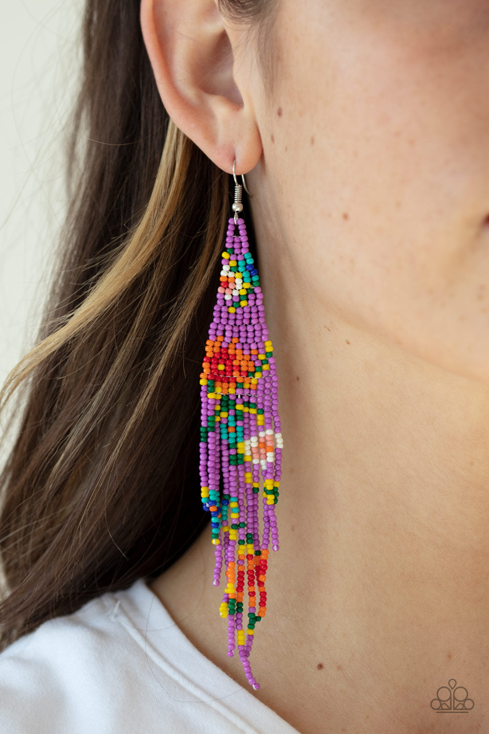 Paparazzi Beaded Gardens Seed Bead Earrings