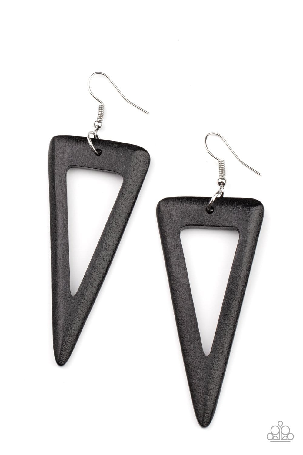Paparazzi Bermuda Backpacker Wooden Earrings