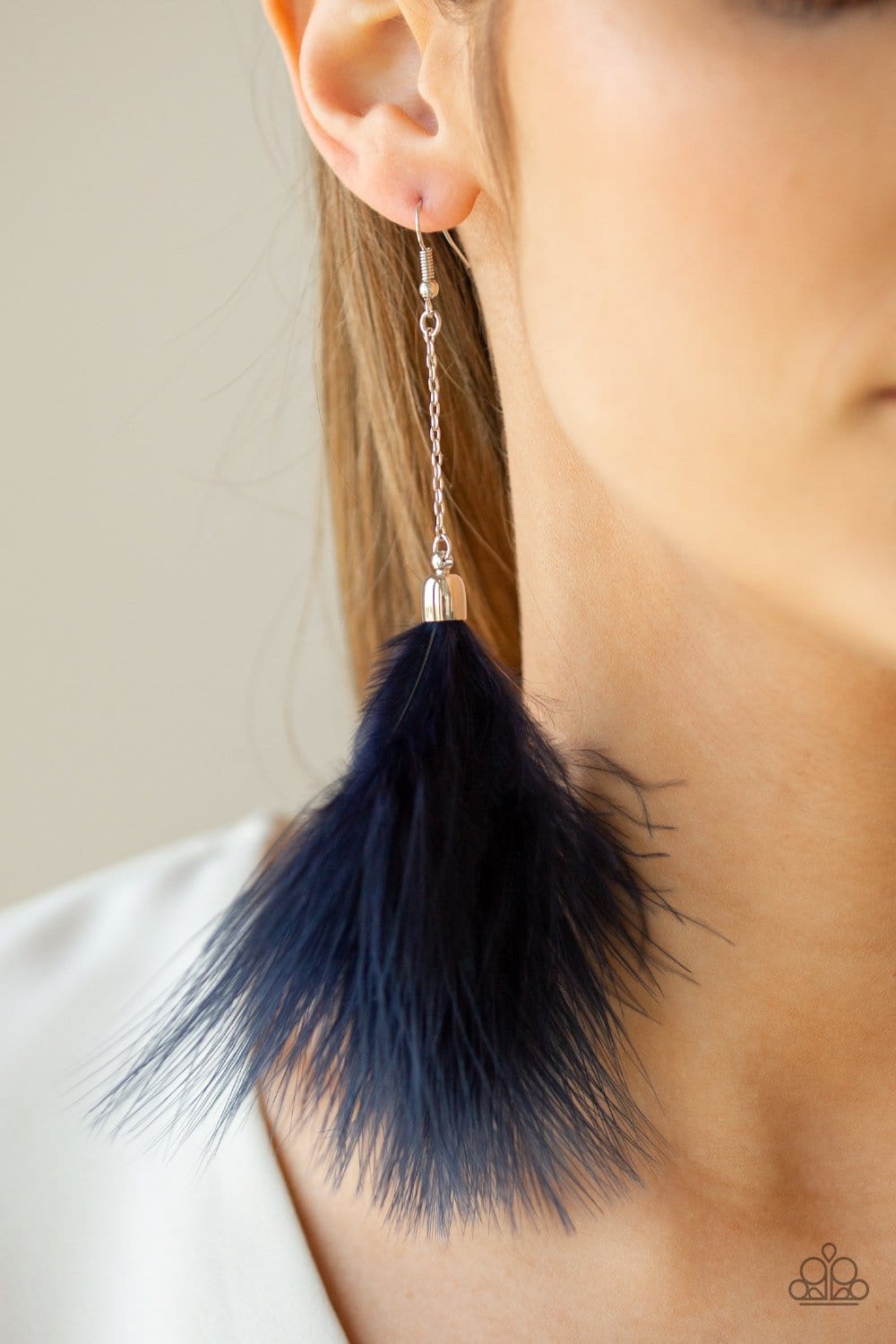 Paparazzi Birds of Paradise Feather Earrings