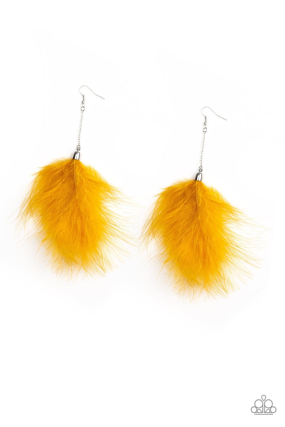 Paparazzi Birds of Paradise Feather Earrings