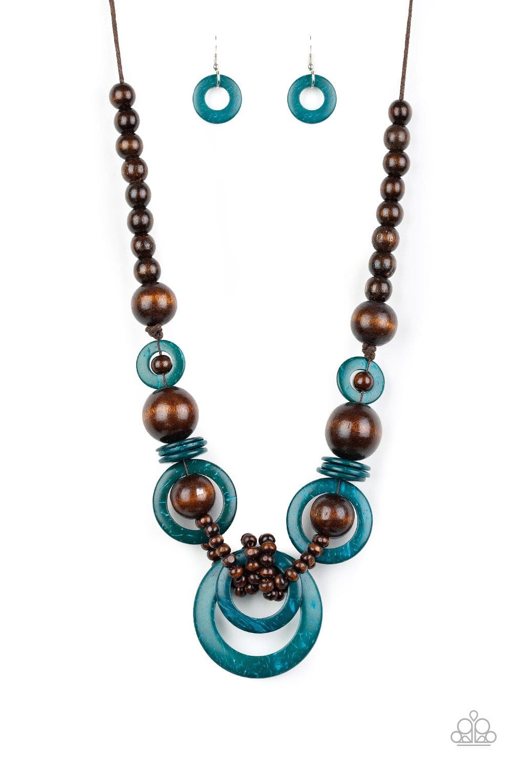 Paparazzi Boardwalk Party Wooden Necklaces