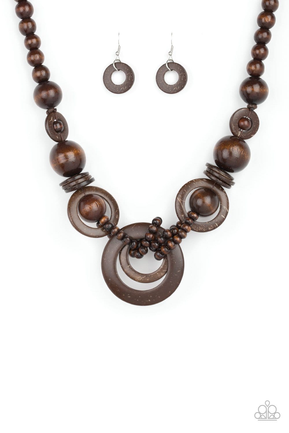 Paparazzi Boardwalk Party Wooden Necklaces