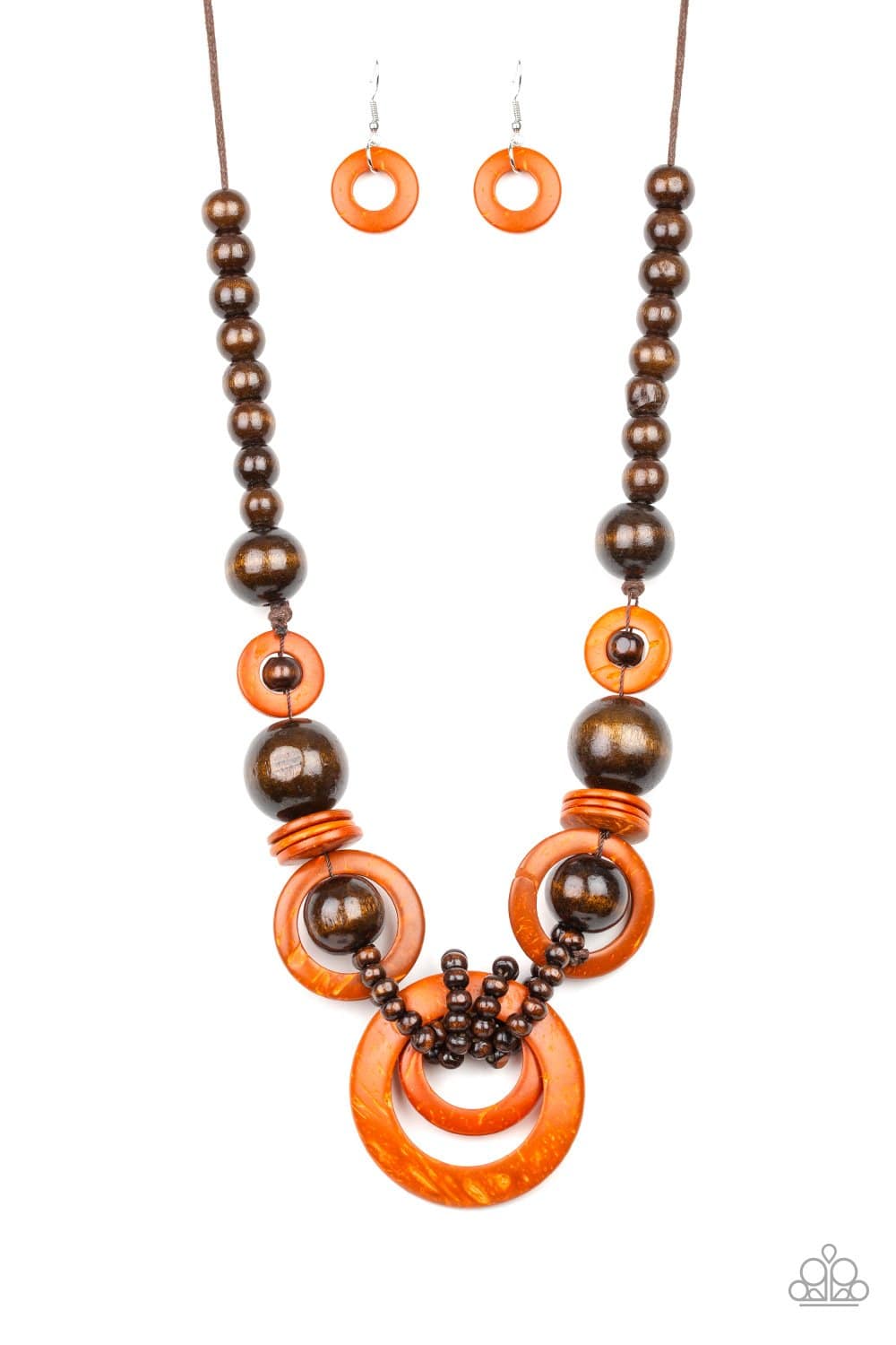 Paparazzi Boardwalk Party Wooden Necklaces