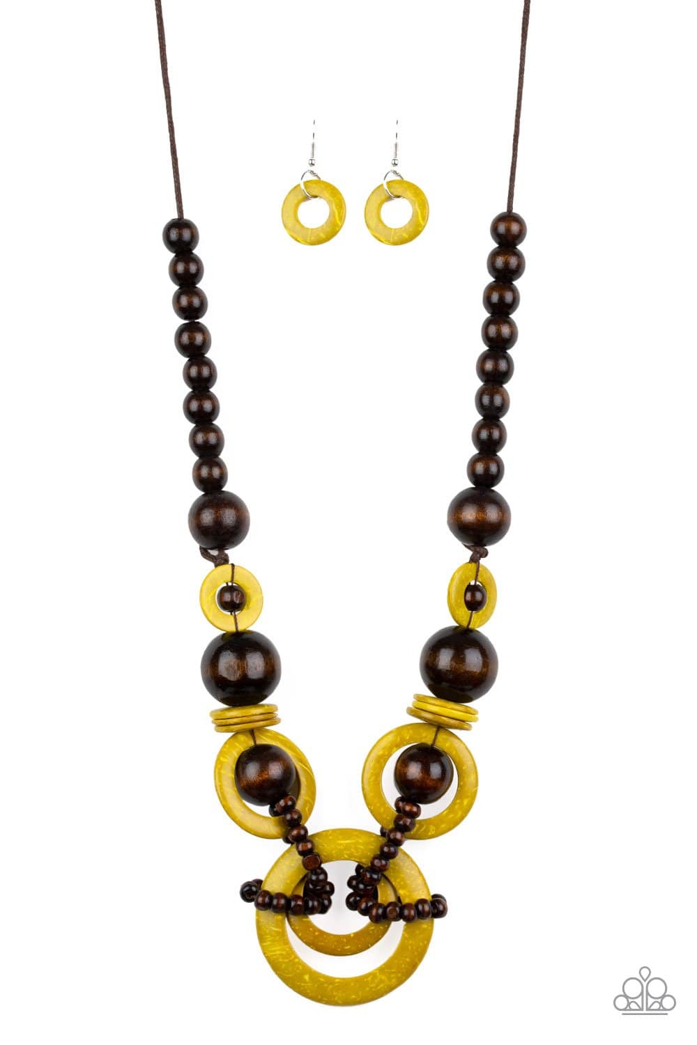 Paparazzi Boardwalk Party Wooden Necklaces