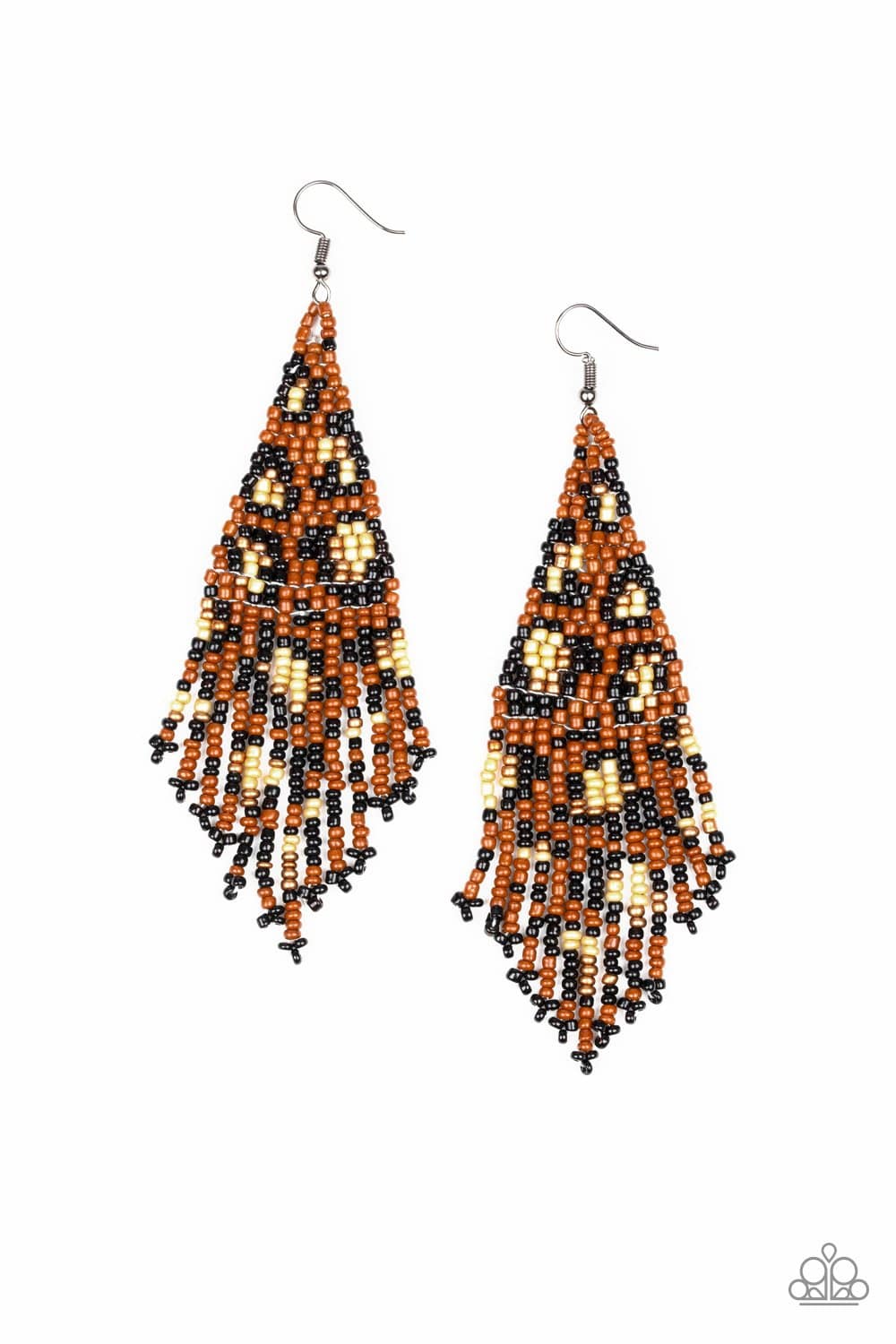 Paparazzi Bodacious Bombshell Seed Bead Earrings