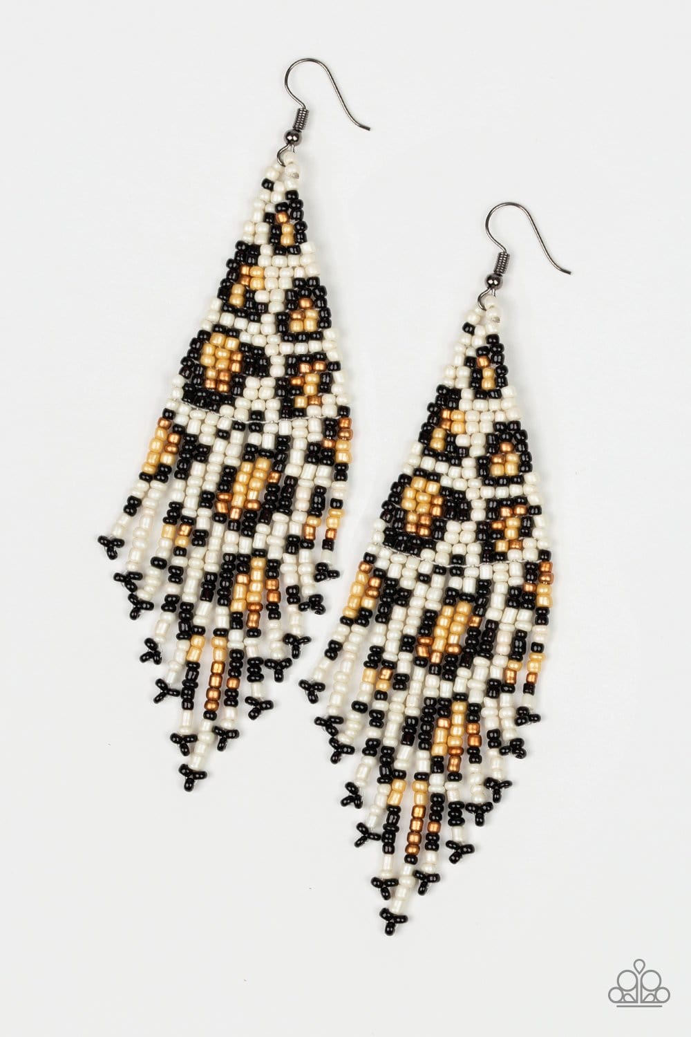 Paparazzi Bodacious Bombshell Seed Bead Earrings