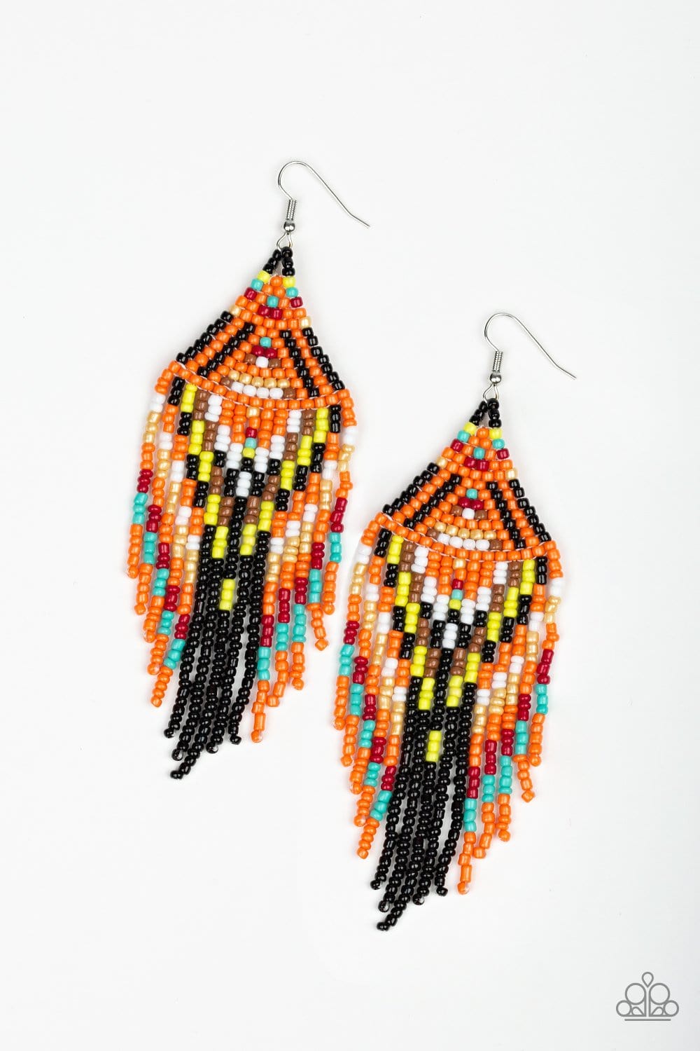 Paparazzi Boho Blast Seed Bead Earrings