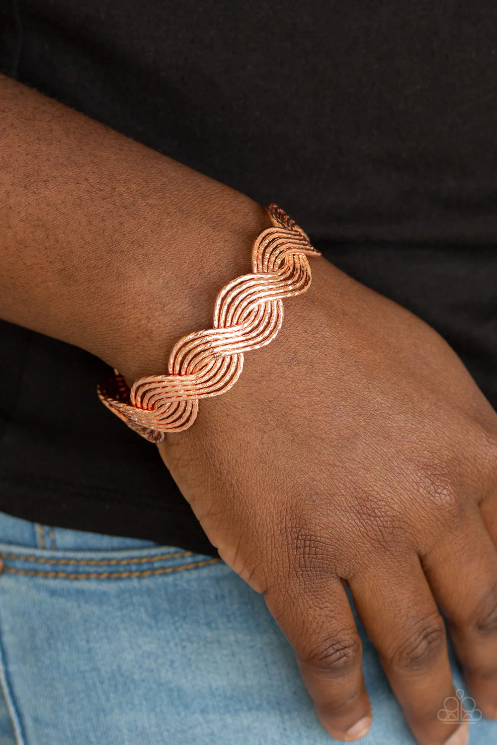 Braided Brilliance Cuff Bracelets #340