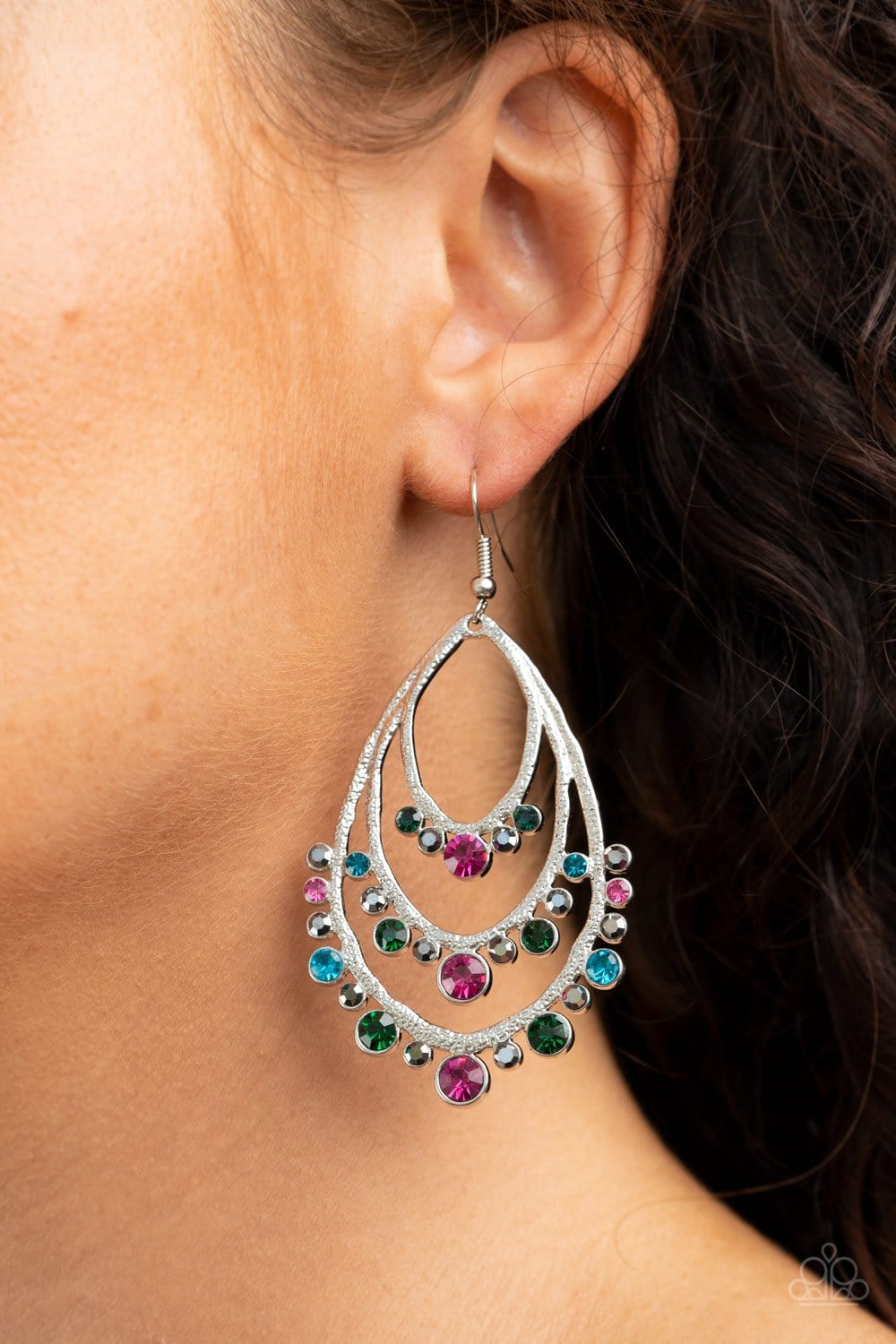 Paparazzi Break Out In TIERS Earrings