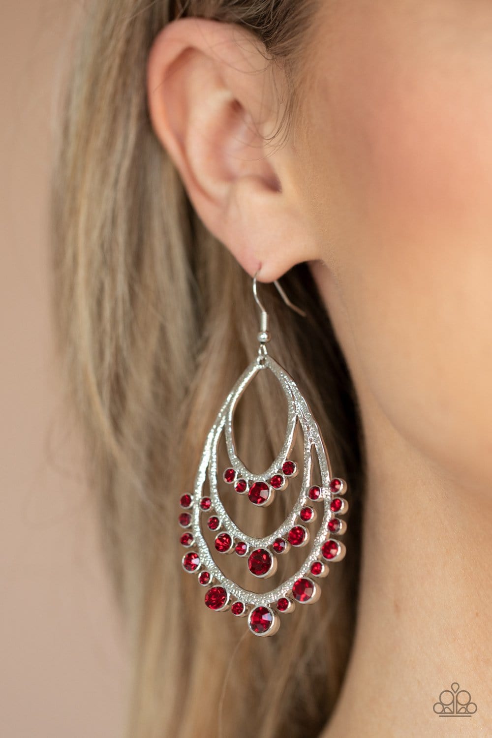 Paparazzi Break Out In TIERS Earrings