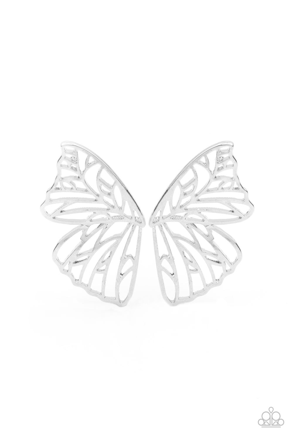 Paparazzi Butterfly Frills Post Earrings LOP