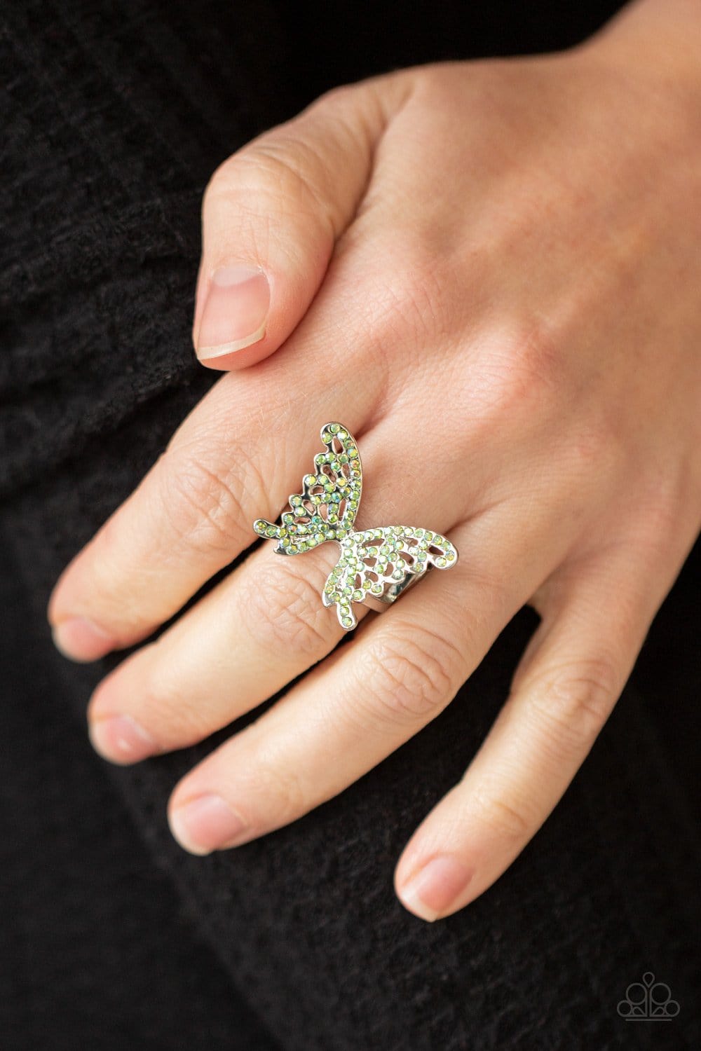 Paparazzi Butterfly Orchard Rings