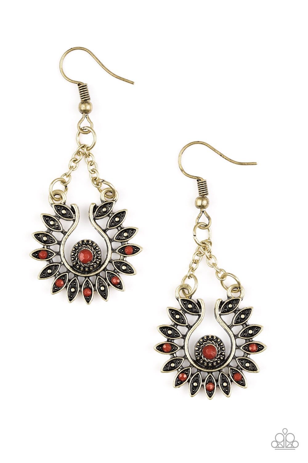 Paparazzi Cancun Can-Can Earrings