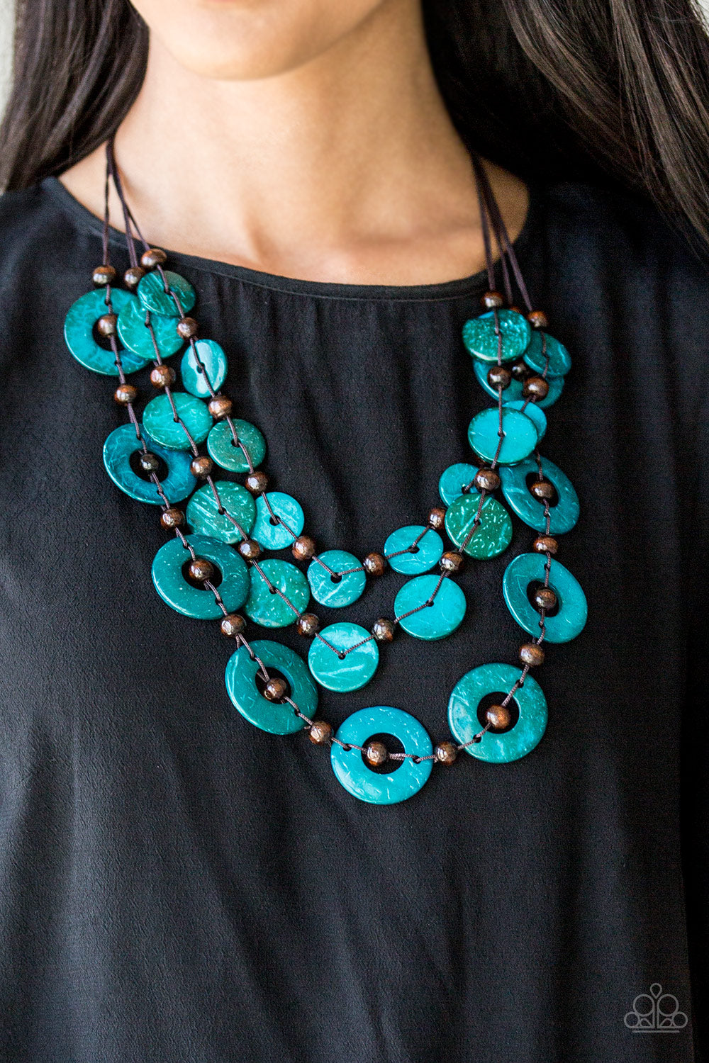 Catalina Coastin Wooden Necklaces