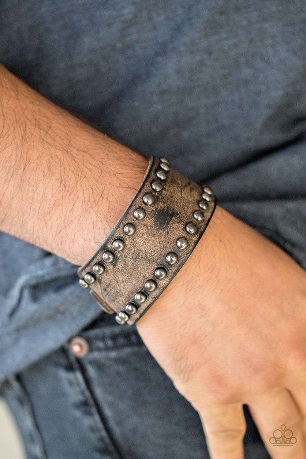 Cattle Drive Mens Wrap & Snap Bracelets #627