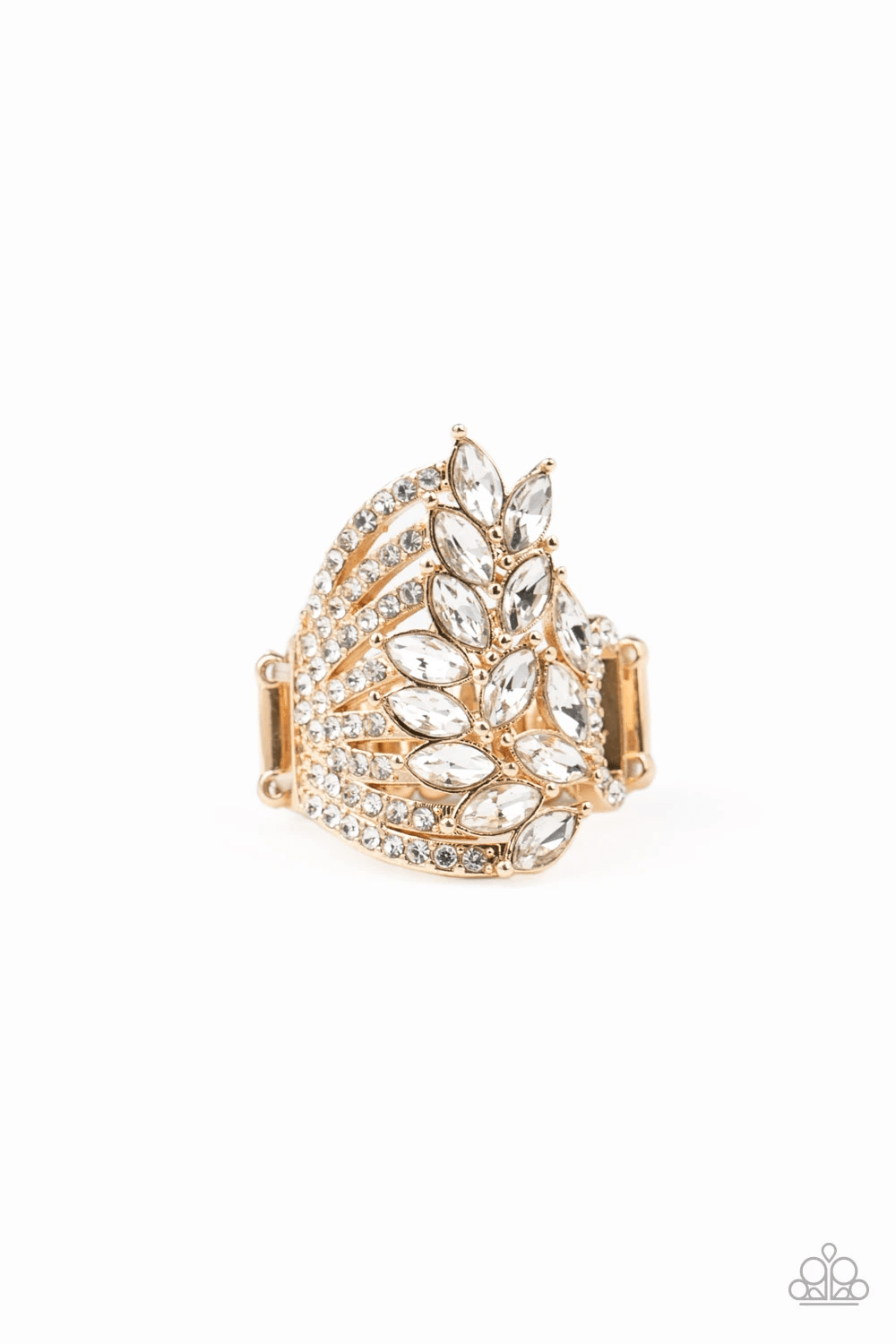 Paparazzi Clear-Cut Cascade LOP Rings
