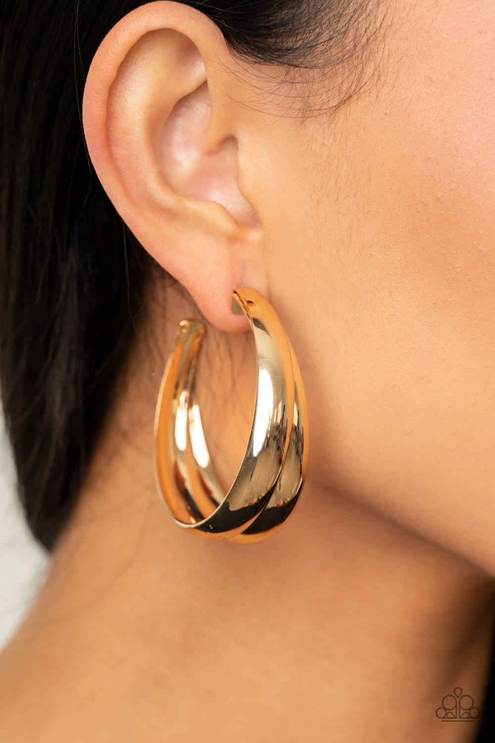Colossal Curves Hoop Earrings #637