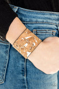 Cork Congo Wrap & Snap Bracekets #430