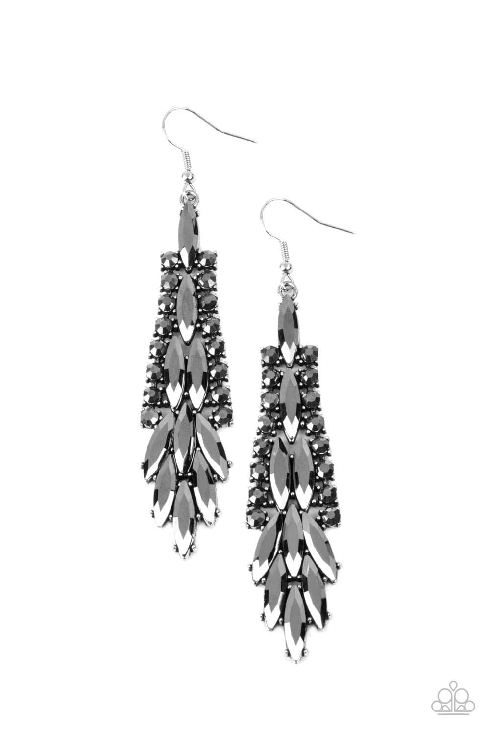 Paparazzi Crown Heiress Earrings