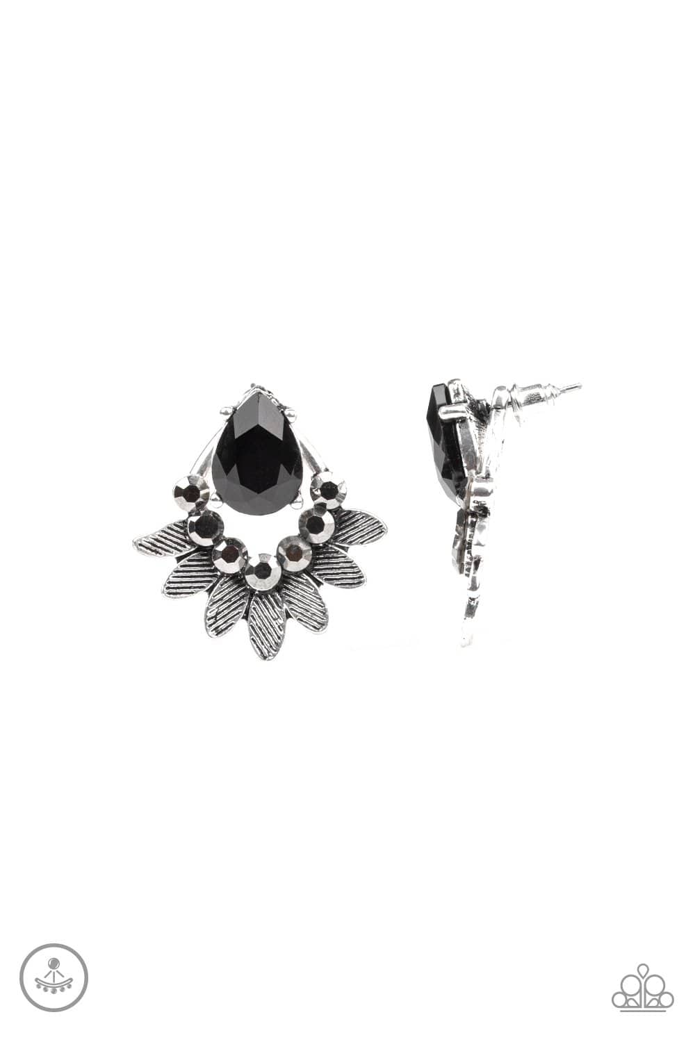 Crystal Canopy Jacket Post Earrings