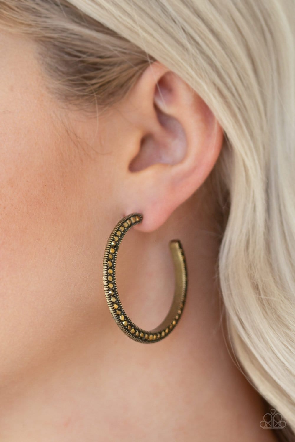 Dazzling Diamond-naire Hoops