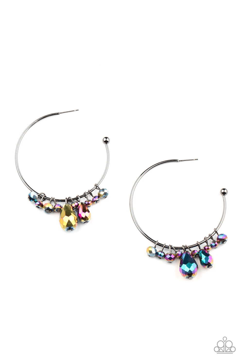 Paparazzi Dazzling Downpour Hoops