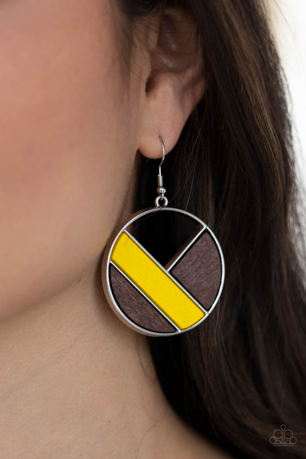 Don't Be MODest Wooden Earrings