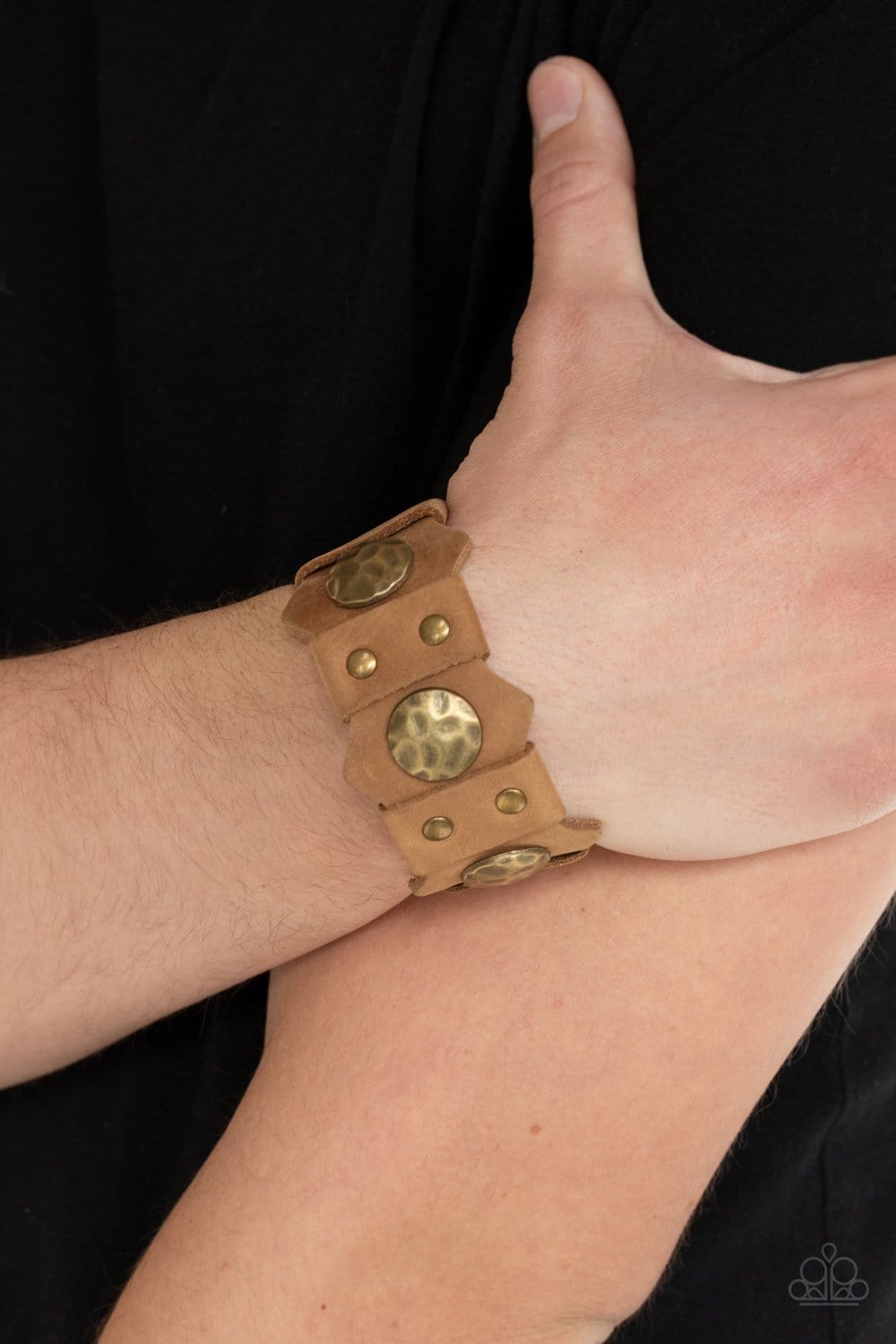 Paparazzi Electrified Edge Mens Snap Bracelet