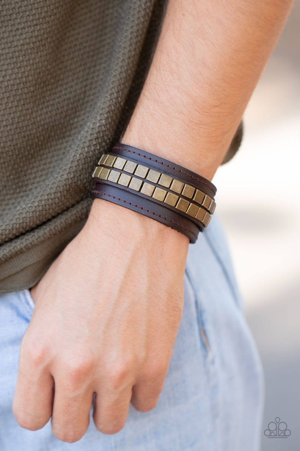 Paparazzi Engine Room Mens Snap Bracelets