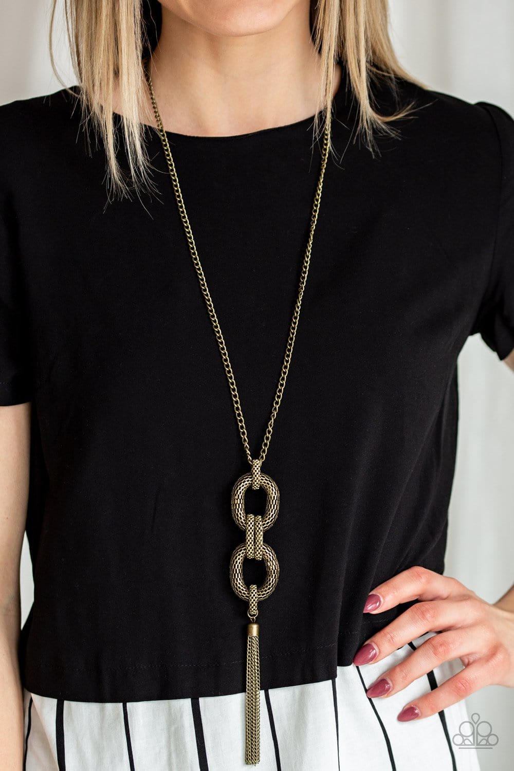 Enmeshed in Mesh Necklace