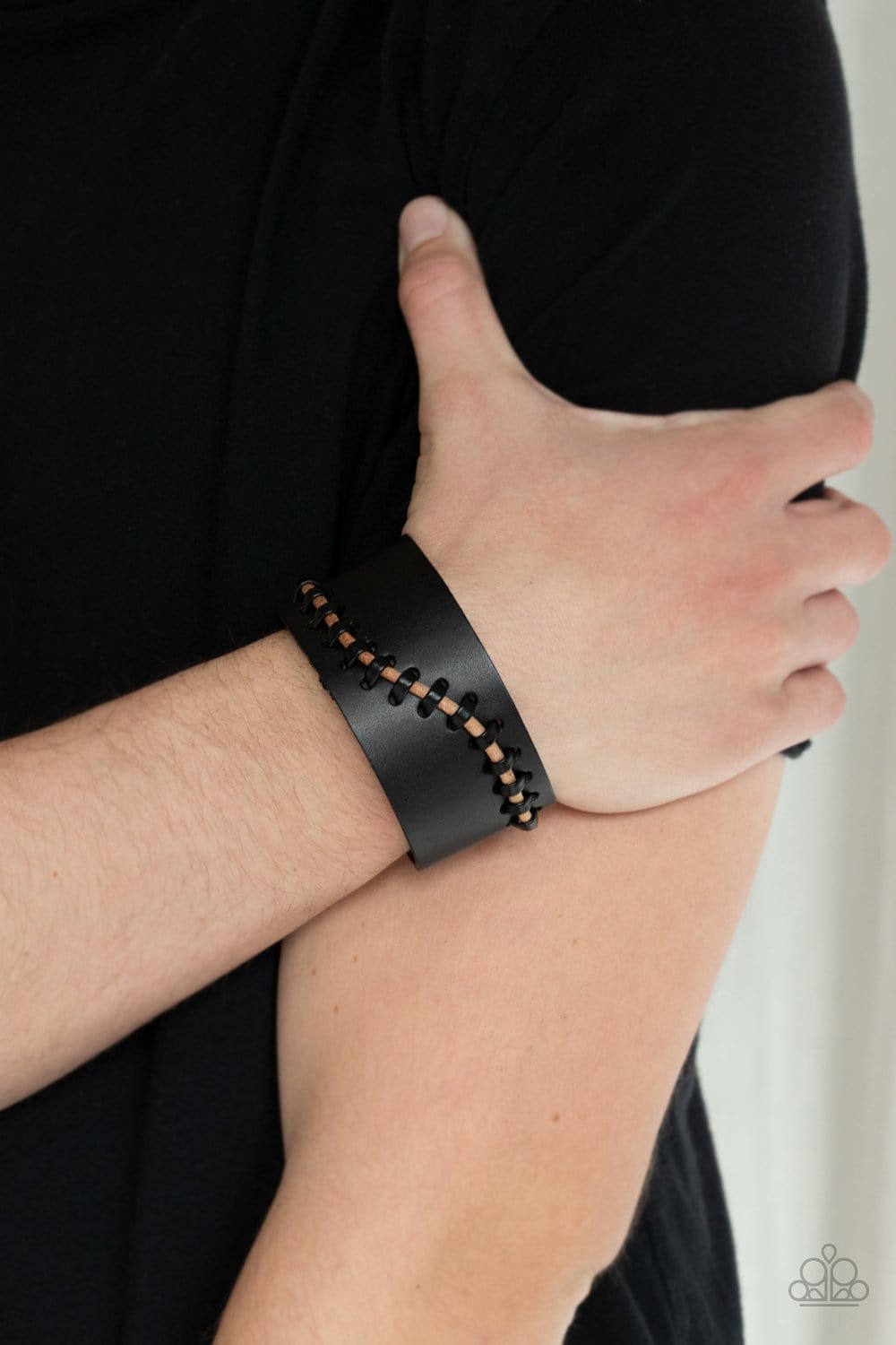 Paparazzi Every STITCH Way Mens Snap Bracelets