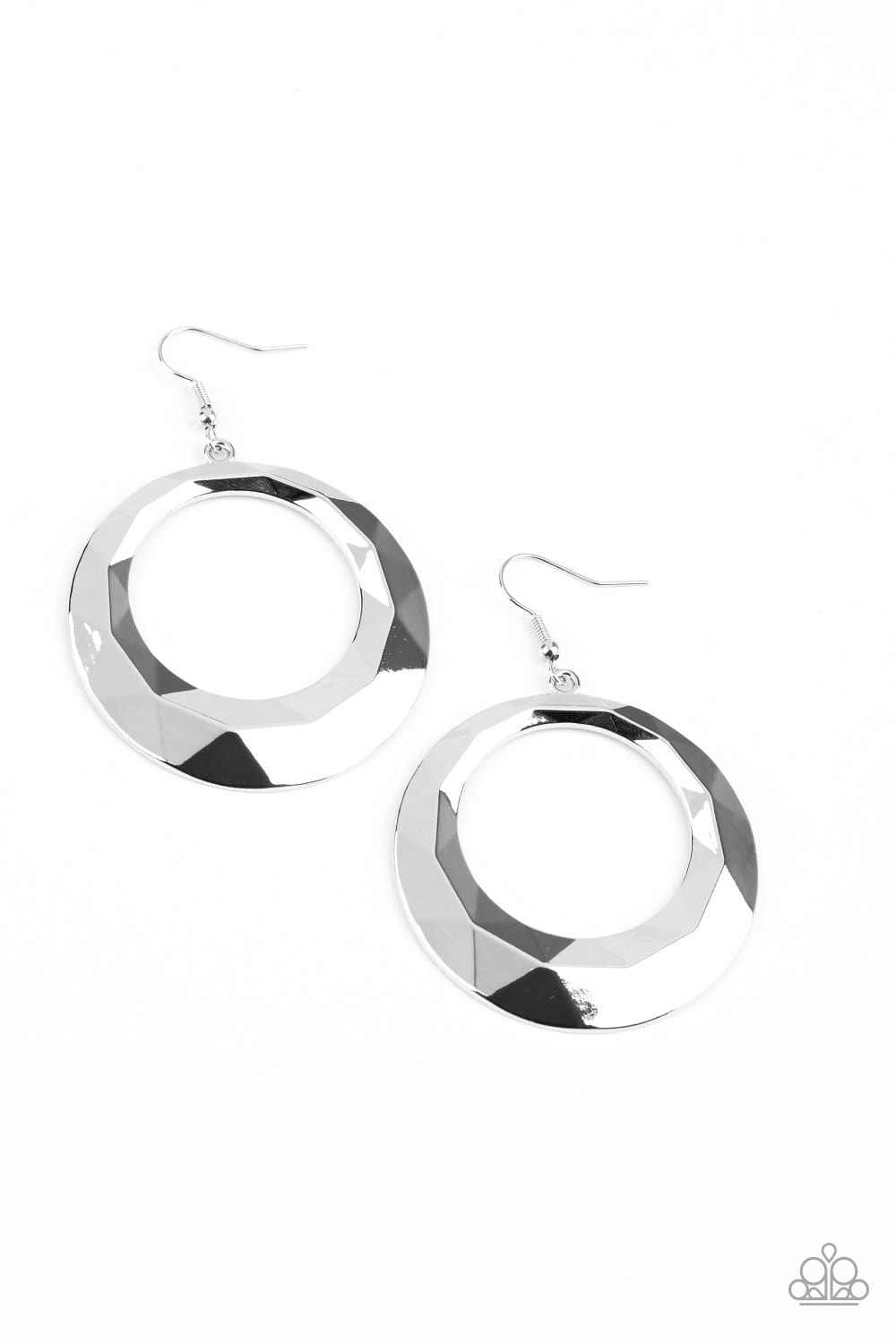 Paparazzi Fiercely Faceted Earrings
