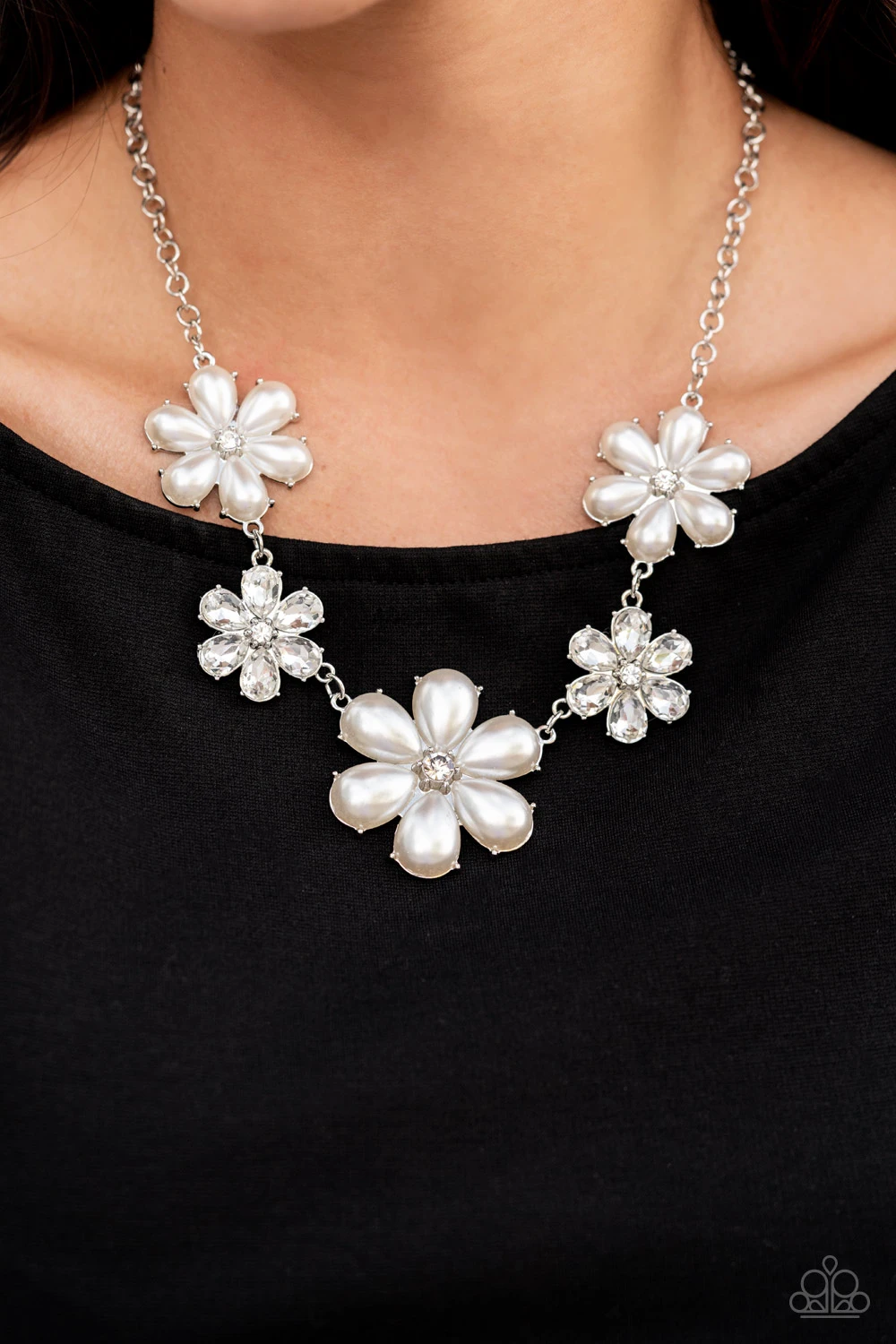 Paparazzi Fiercely Flowering LOP Necklaces