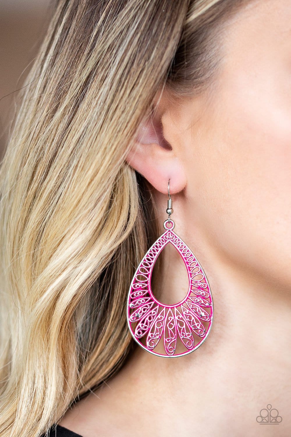 Paparazzi Flamingo Flamenco Earrings