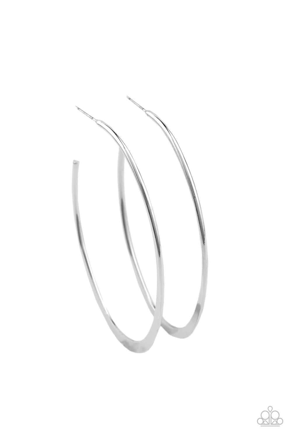 Paparazzi Flatlined Hoops