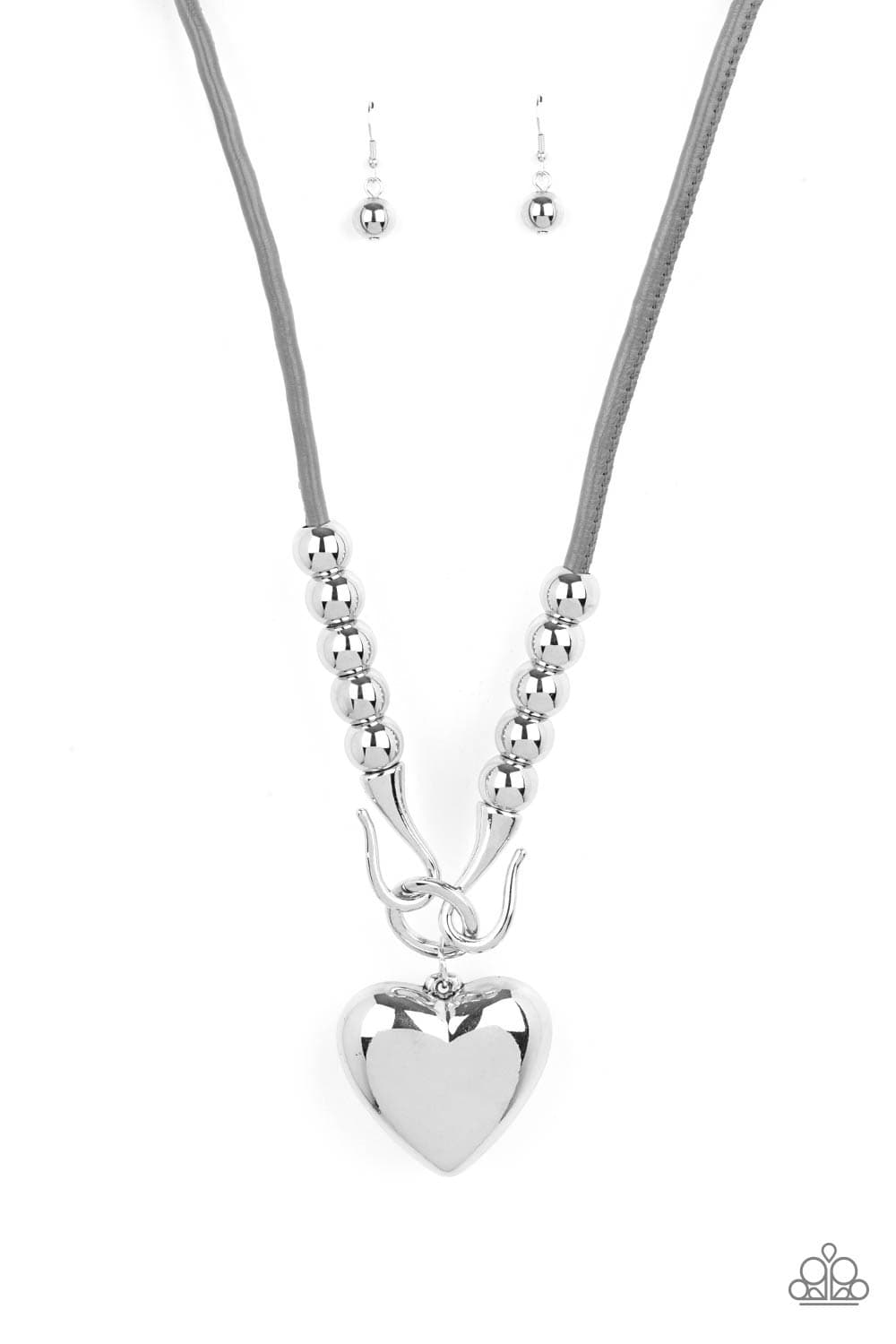 Paparazzi Forbidden Love Heart Necklaces LOP