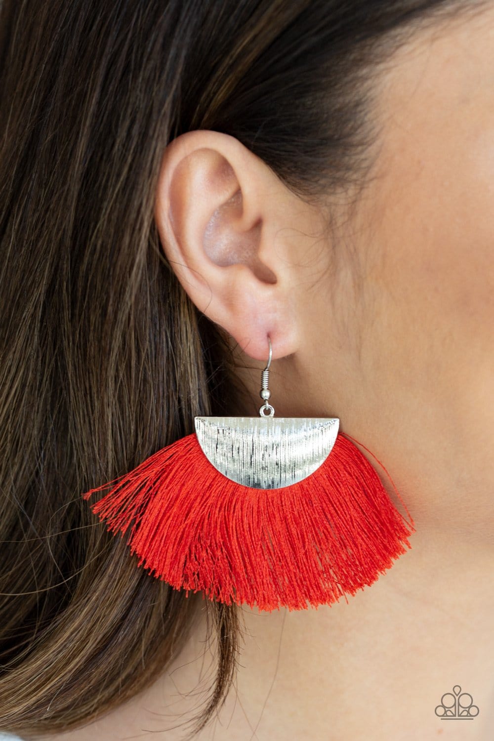 Paparazzi Fox Trap Tassel Earrings